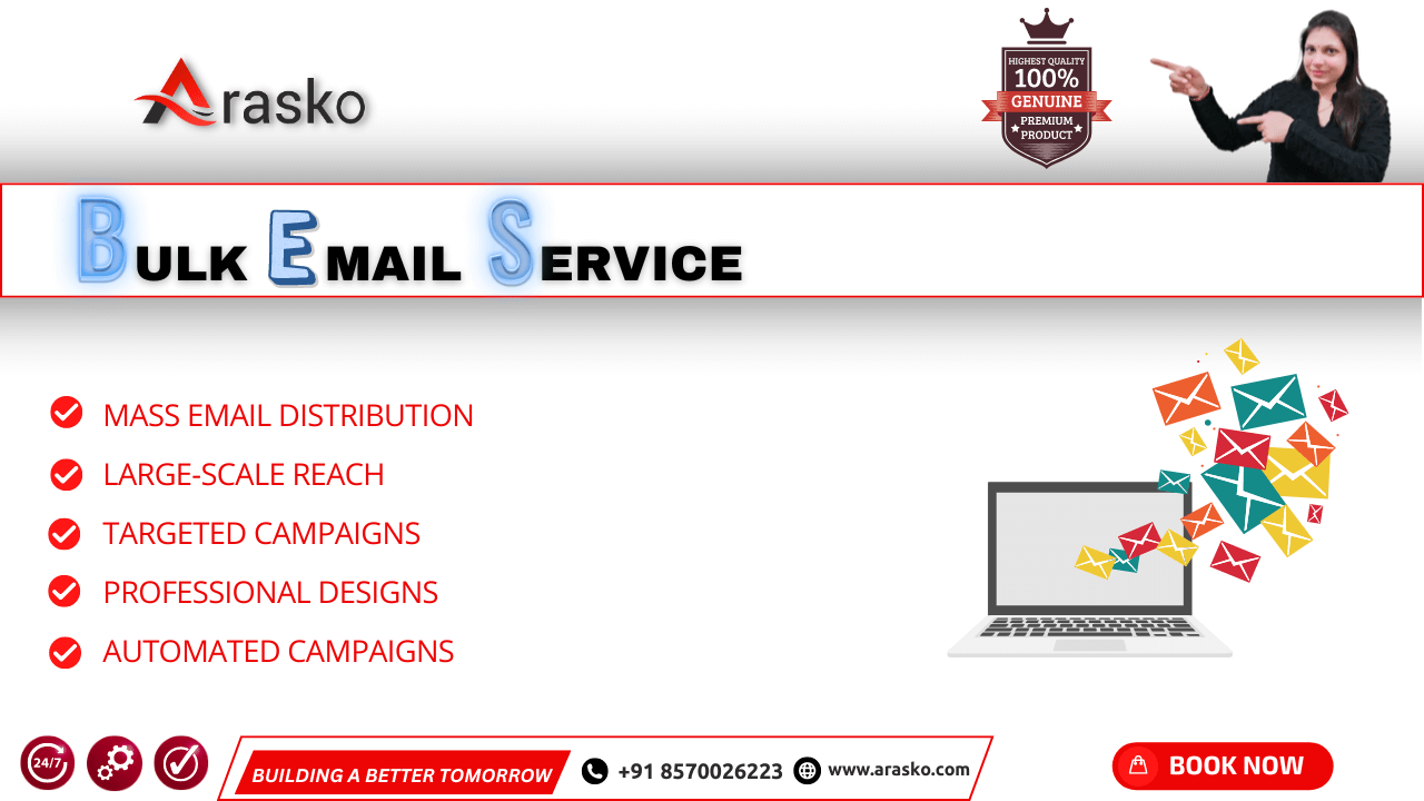 Arasko-Bulk Email in Delhi Noida NCR India