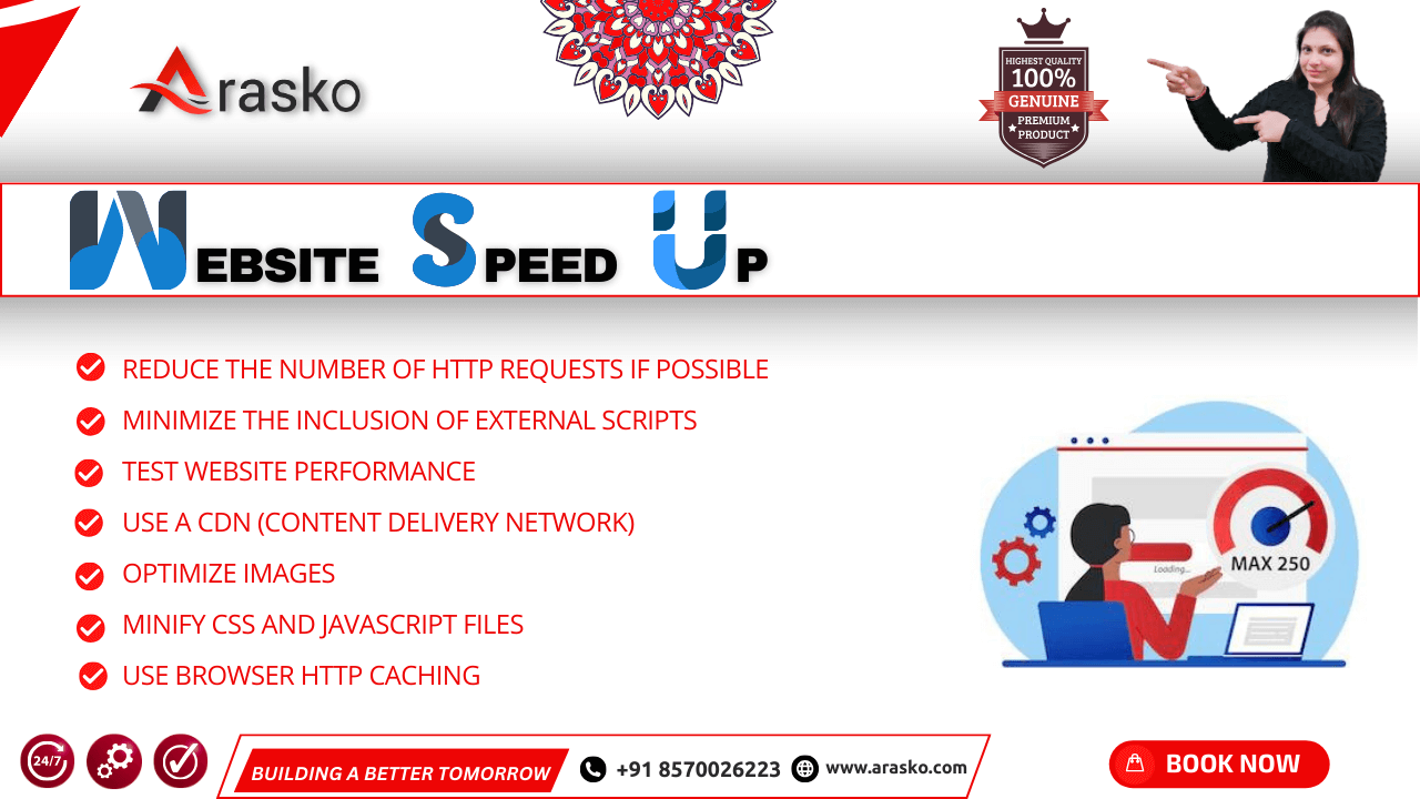 Arosko-Website Speed Up in Delhi Noida NCR India