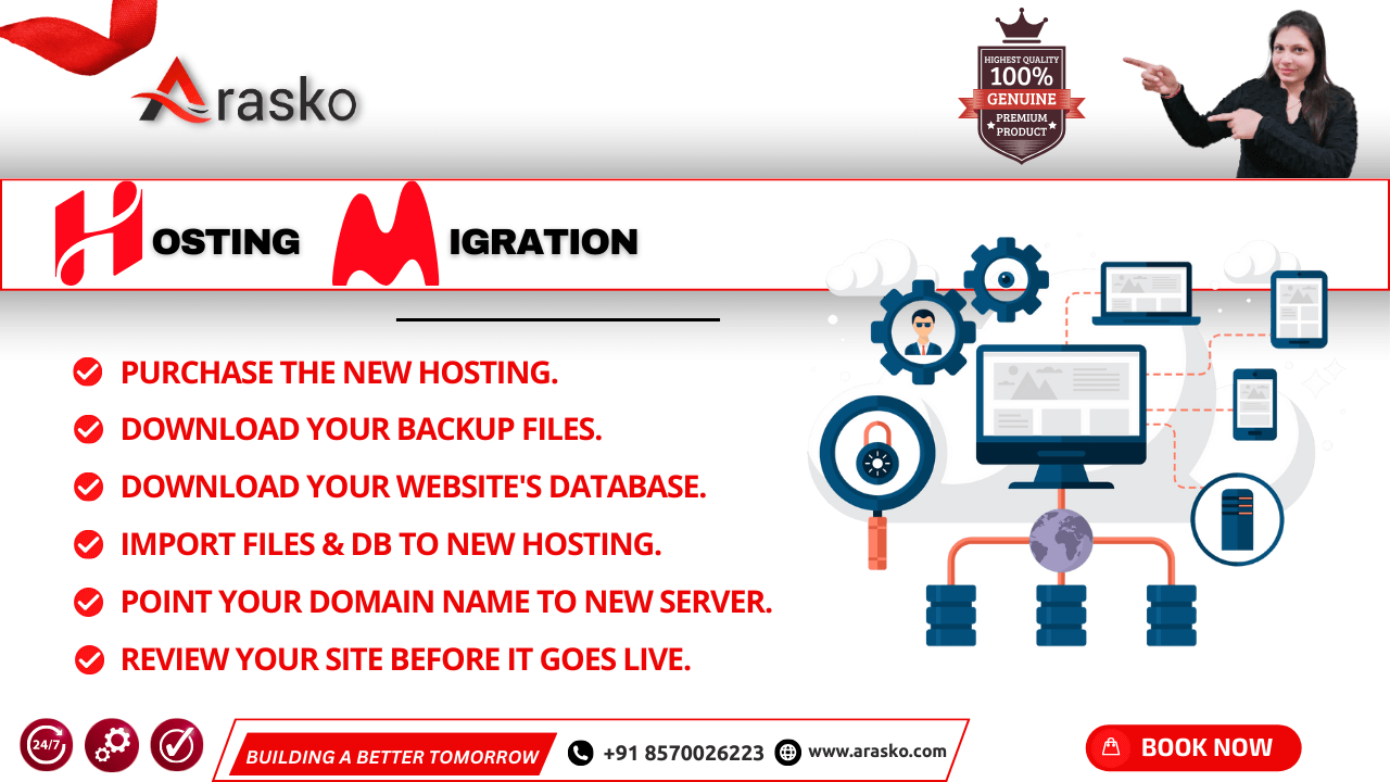 Hosting Migration Delhi Noida NCR India