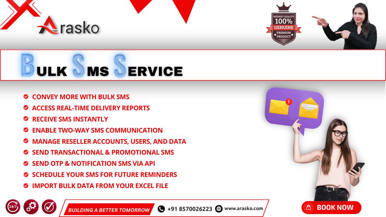 Arasko-Bulk SMS Provider Delhi