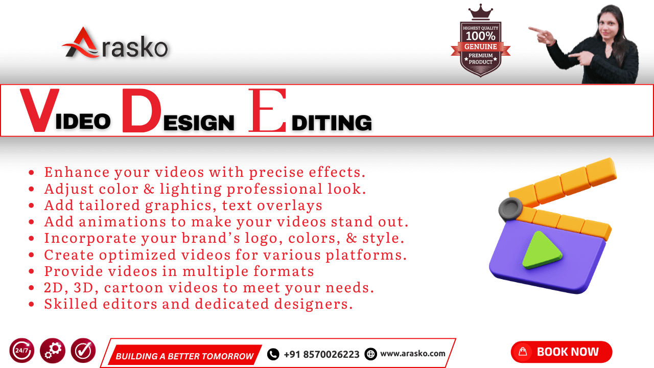 Arosko-Video Editing Company India