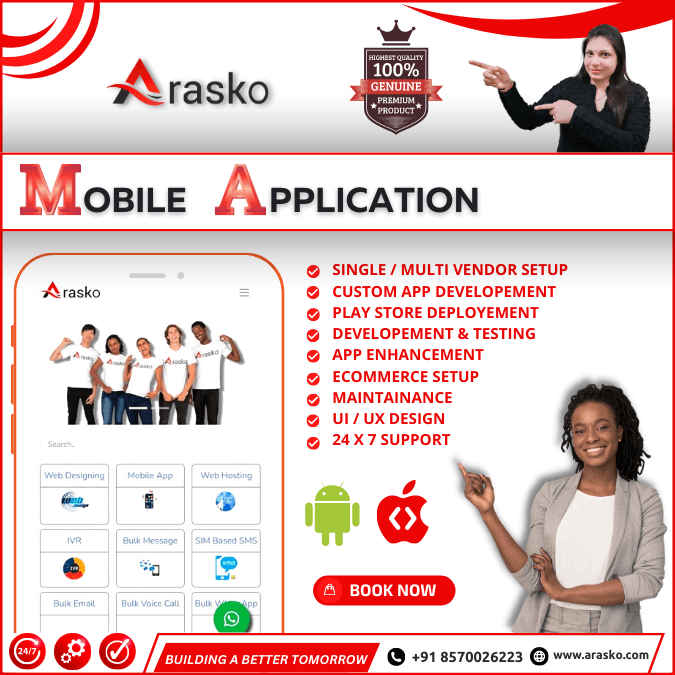 Arasko-Mobile App Development Delhi