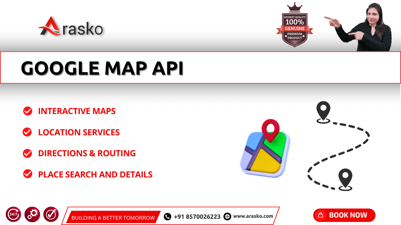 Arosko-Google Map API