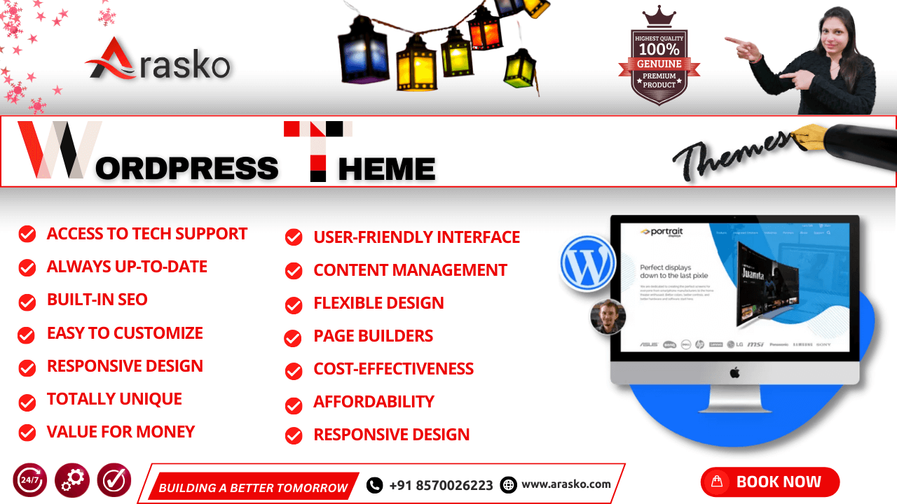 Arosko-WordPress Website Themes Delhi
